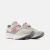 New Balance Junior 520 Running Shoes Grey Matter/Signal Pink