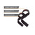 Harbinger Padded Cotton Lifting Straps Blue