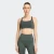 Adidas Womens Optime Workout Medium Sports Bra Legend Ivy