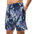 Speedo Mens Redondo Edge Printed Swim Shorts 18" Anthracite