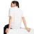 Puma Womens Essential Relaxed Tee White