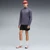 Puma Mens Velocity CloudSpun 1/4 Zip Long Sleeve Tee Inky Depths