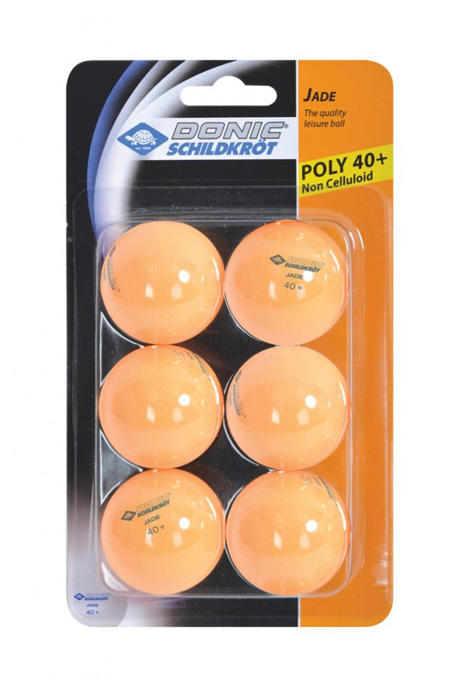 Donic Jade 40mm 6 Pack Table Tennis Balls