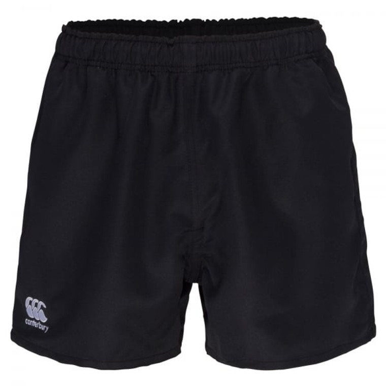 Canterbury Mens Poly Professional Shorts Black