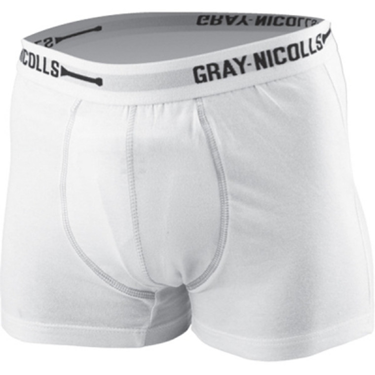 Gray Nicolls Mens Cricket Trunks White