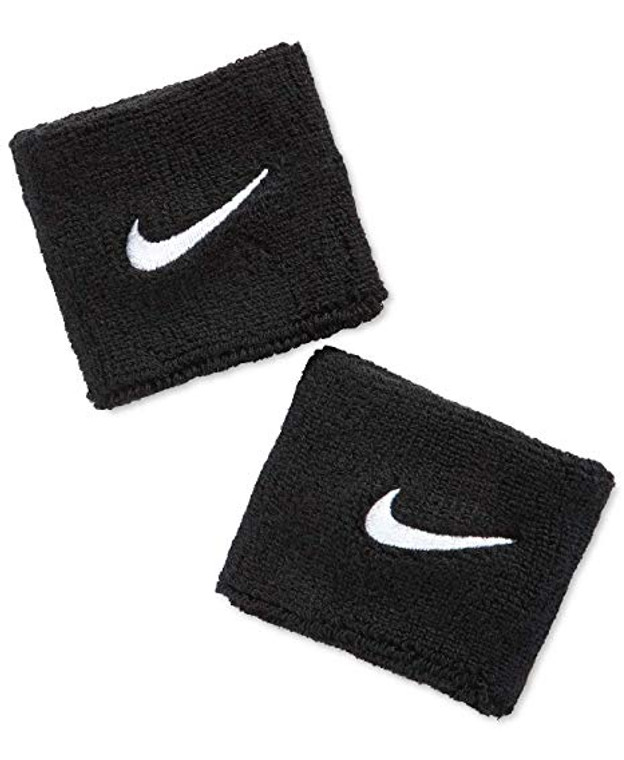 Nike Swoosh Wristbands Black/White