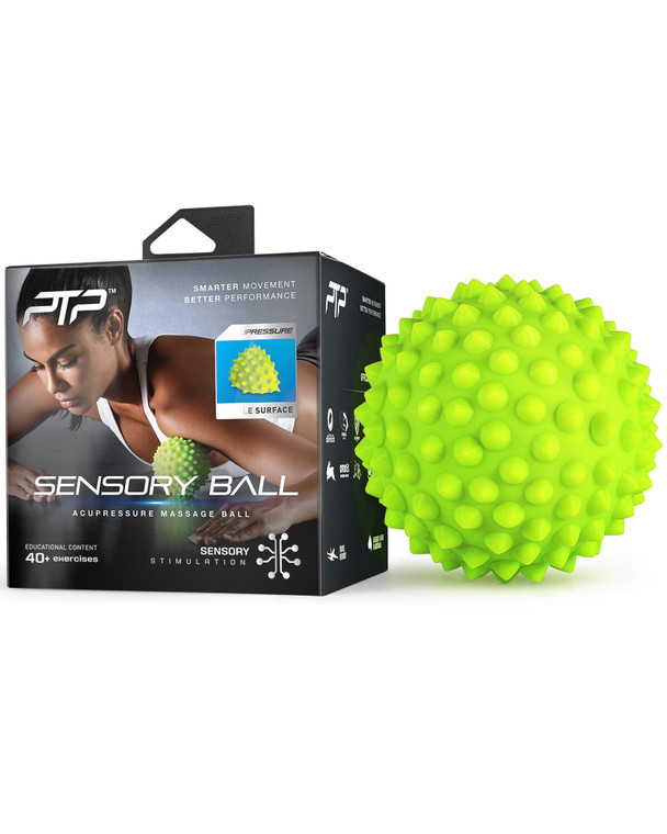 Power Tube Pro Sensory Spikey Ball Yellow