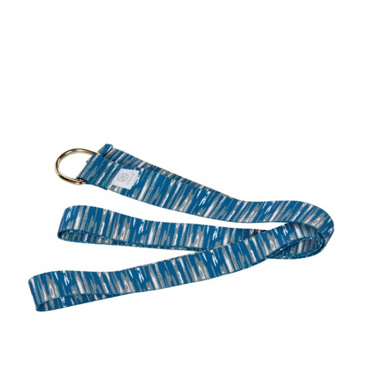 Gaiam Yoga Strap Teal Marbled - Cambridge Sportsworld