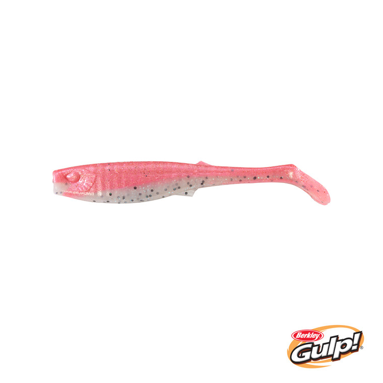 Berkley Gulp! Paddle Shad 6 Soft Baits Pink Belly Shrimp