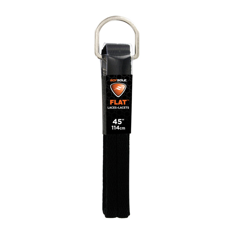 Sof Sole Flat Laces 45" Black