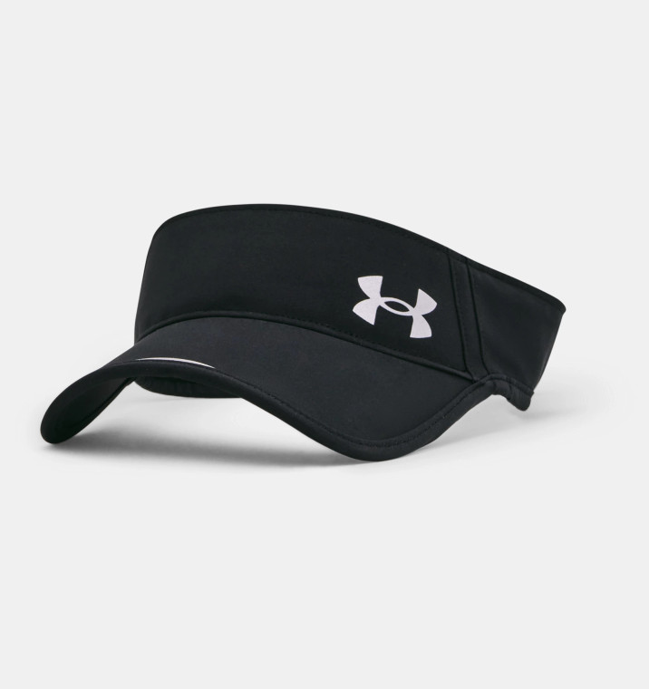 Under Armour® Mens Launch Run Visor Black/Reflective