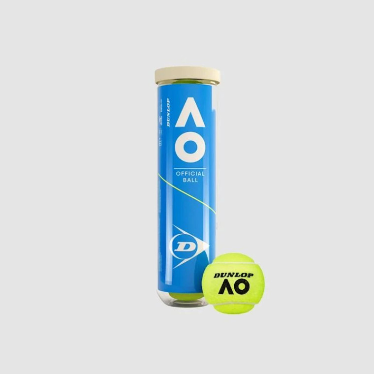 Dunlop Australian Open Tennis Balls 4 Pack