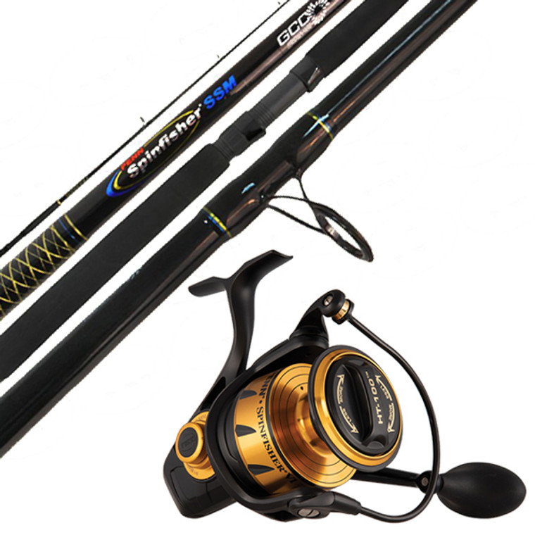 Penn Spinfisher VI 6500 Live Liner & 7' 8-10kg Spinning Combo