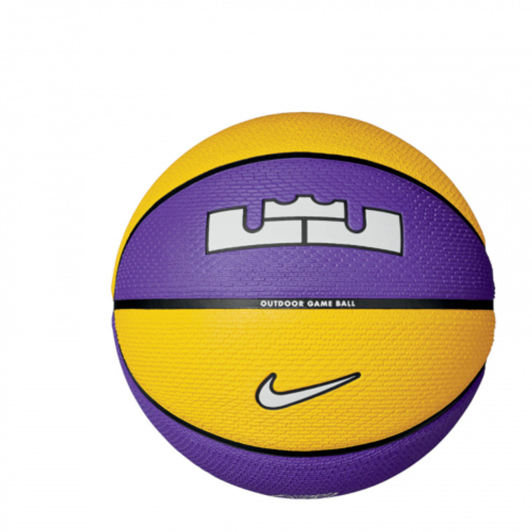 Nike Playground 2.0 L James Basketball Court Purple/Amarillo/Black/White Size 7