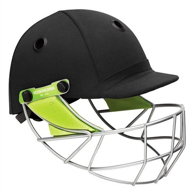 Kookaburra Pro 600 Cricket Helmet Black
