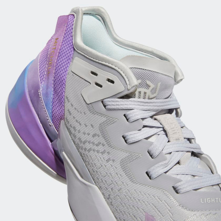 Adidas Unisex D.O.N Issue #4 Basketball Shoes Dash Grey/Bliss