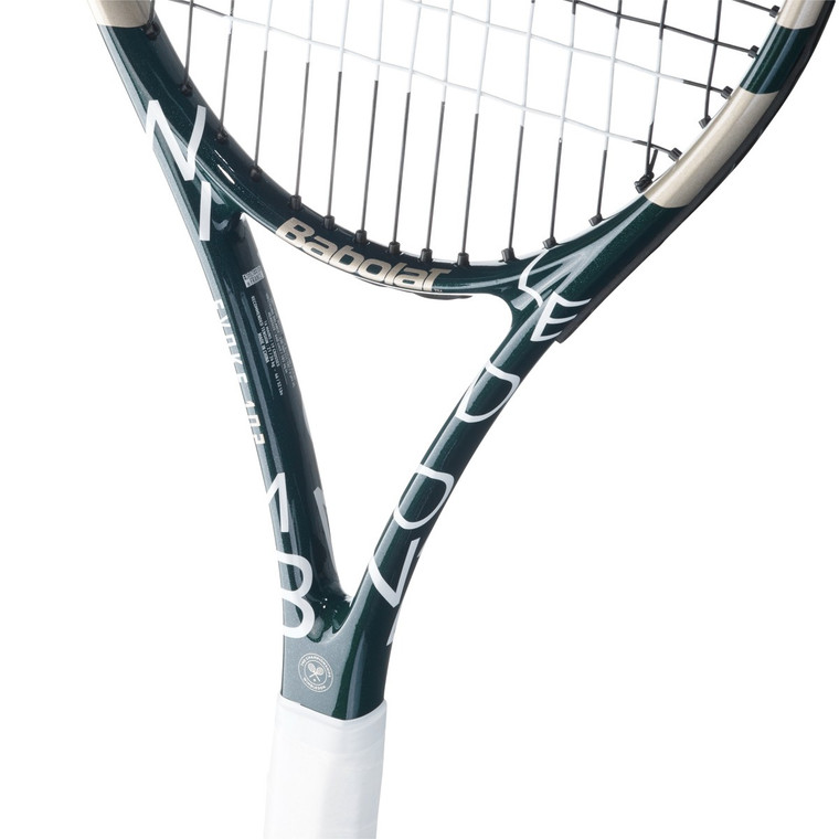 Babolat Evoke 102 X Wimbledon Tennis Racquet Green/Gold/White