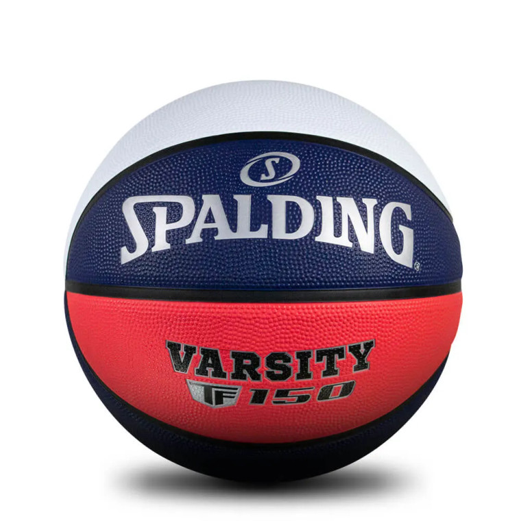 Spalding TF-150 Varsity Outdoor Basketball Size 7 Red/White/Blue