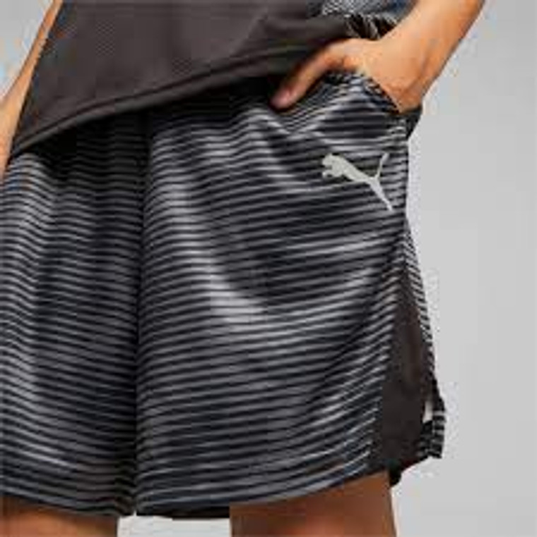 Puma Boys Hyperwave AOP Shorts Black