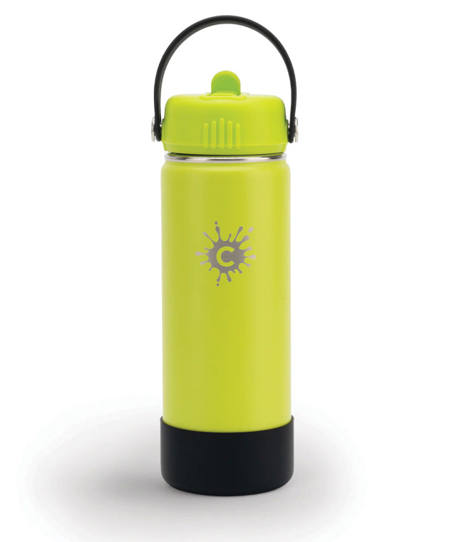 Cheeki Single Wall Adventure Water Bottle 750ml Lime