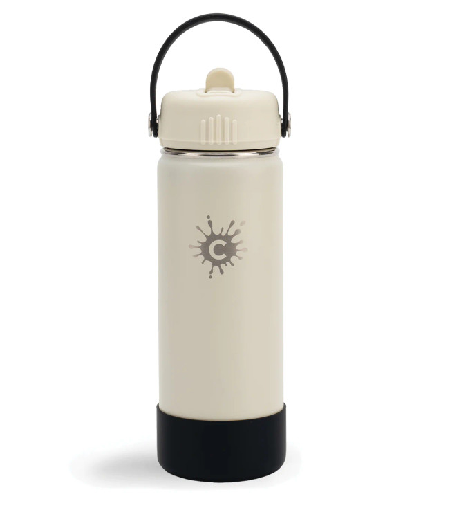 Cheeki Single Wall Adventure Water Bottle 750ml Sandstone
