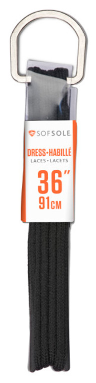 Sof Sole Dress Laces 36" Black