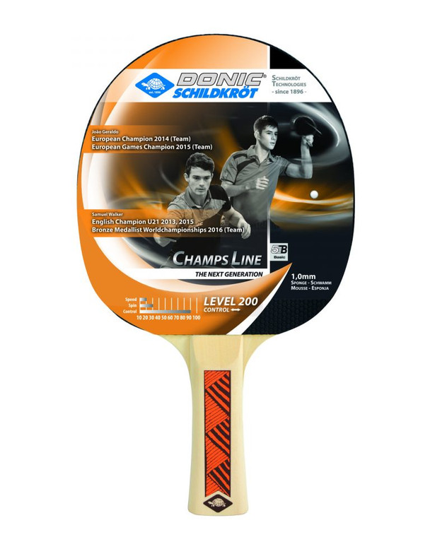 Donic Champs 200 Table Tennis Bat