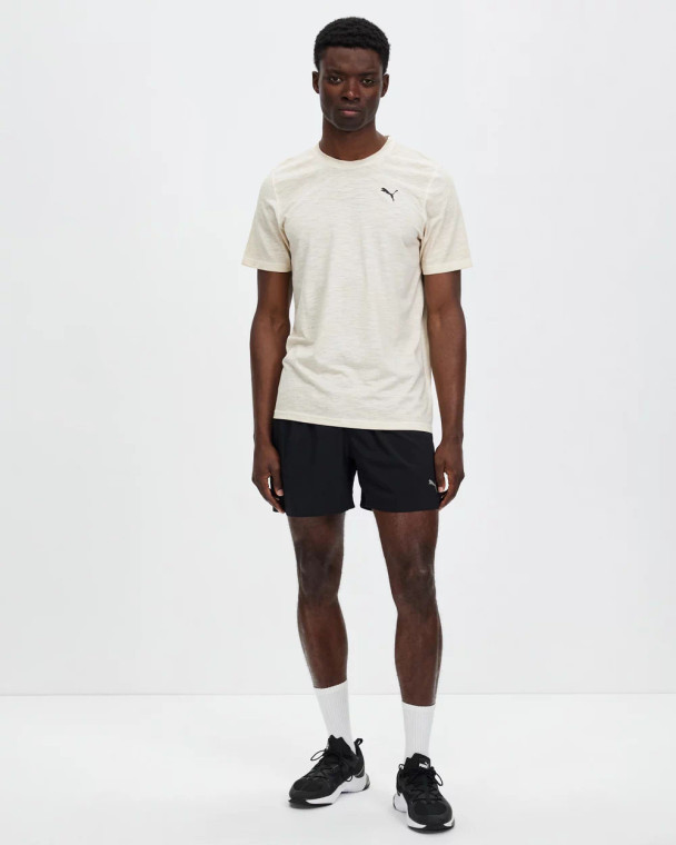 Puma Mens Studio Foundation Wash Tee Alpine Snow