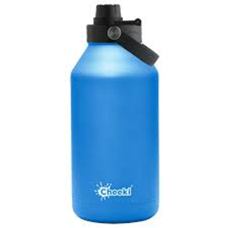 Cheeki Insulated Adventure Chiller Water Bottle 2 Litre Azure