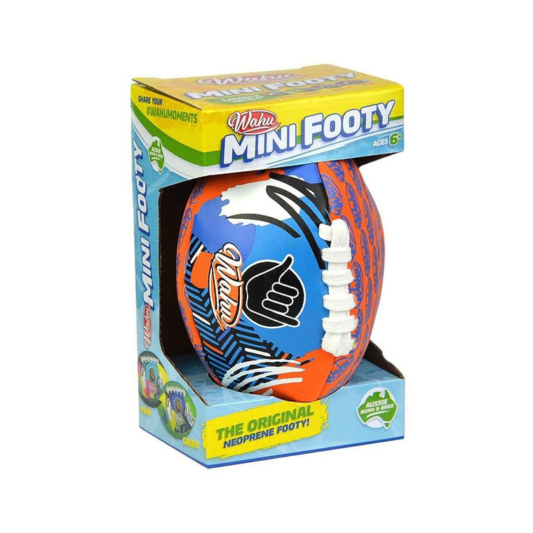 Wahu Mini Footy Ball Assorted Colours