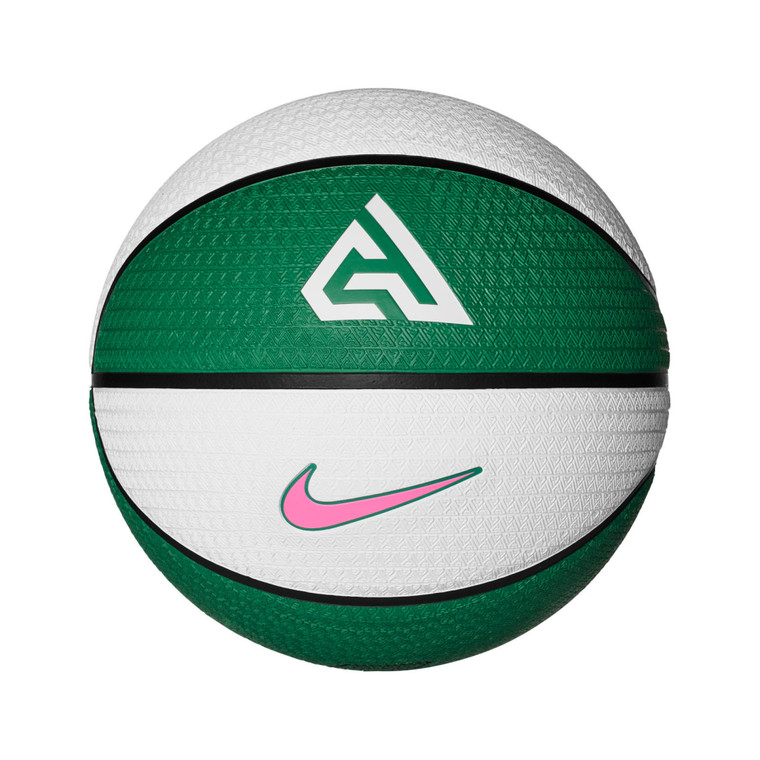 Nike Playground 8P 2.0 G Antetokounmpo Basketball Size 7 Mala/White/Black/Pink