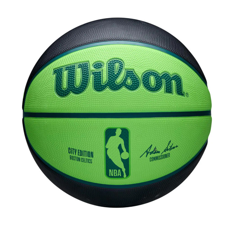 Wilson NBA Team City Edition Outdoor Basketball Boston Celtics Size 7