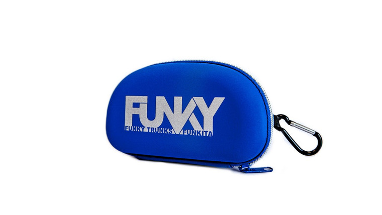 Funky Closed Goggle Case Zinc'd