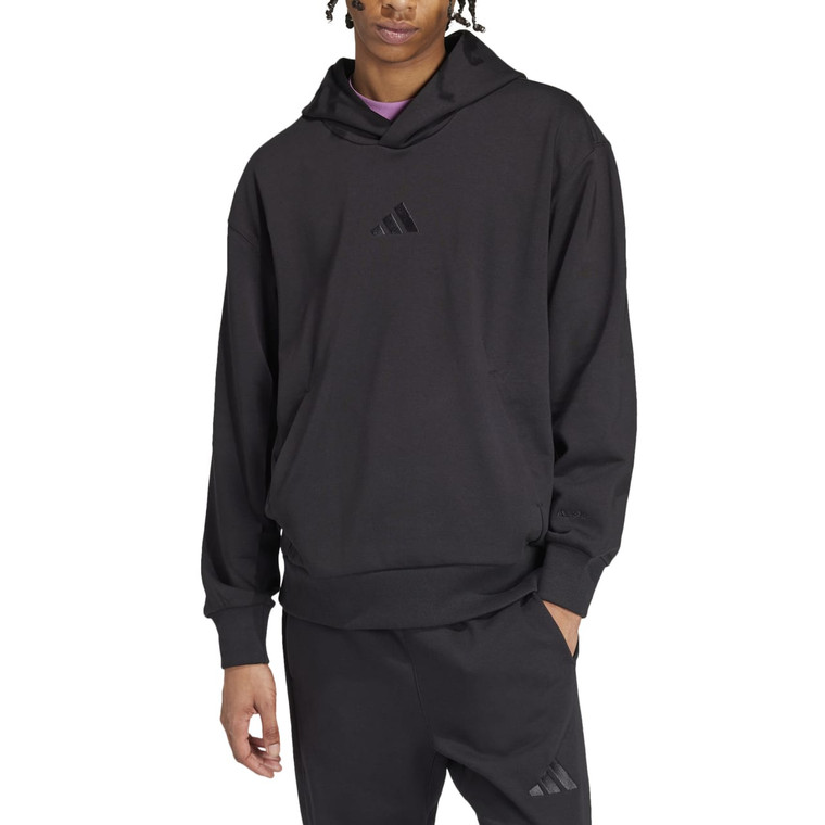 Adidas Mens All SZN Fleece Hoodie Black
