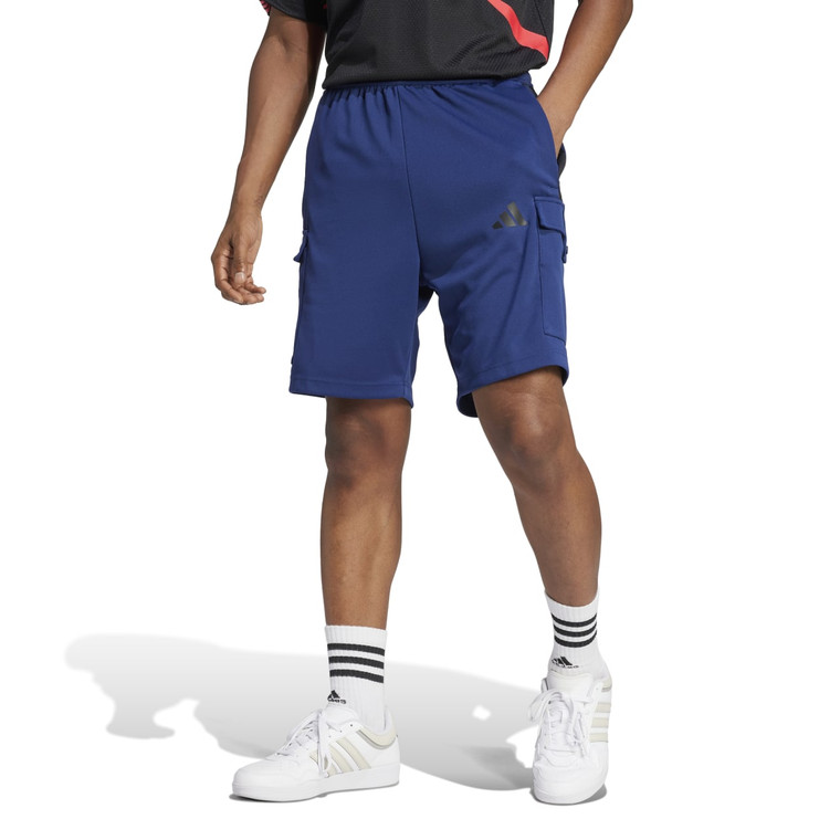 Adidas Mens Tiro Cargo Shorts Dark Blue/Black