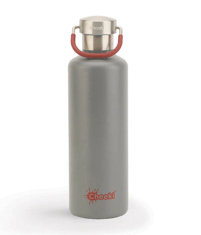 Cheeki Insulated Classic Water Bottle 600ml Slate
