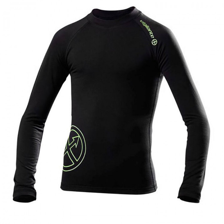 Vigilante Youth Tripster Baselayer Jersey Black