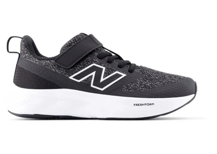 New Balance Junior 625 v1 Running Shoes Black/White/Marl