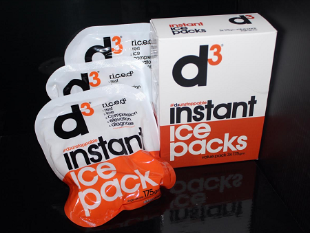 D3 Instant Ice Pack 3 Pack