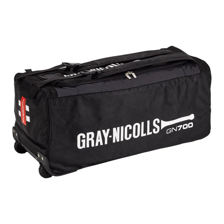 Gray Nicolls GN 700 Wheelie Cricket Bag Black