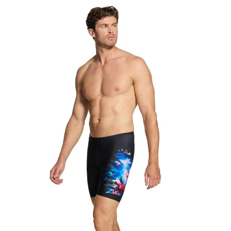Zoggs Mens Mid Jammer Swim Shorts Skydreamer