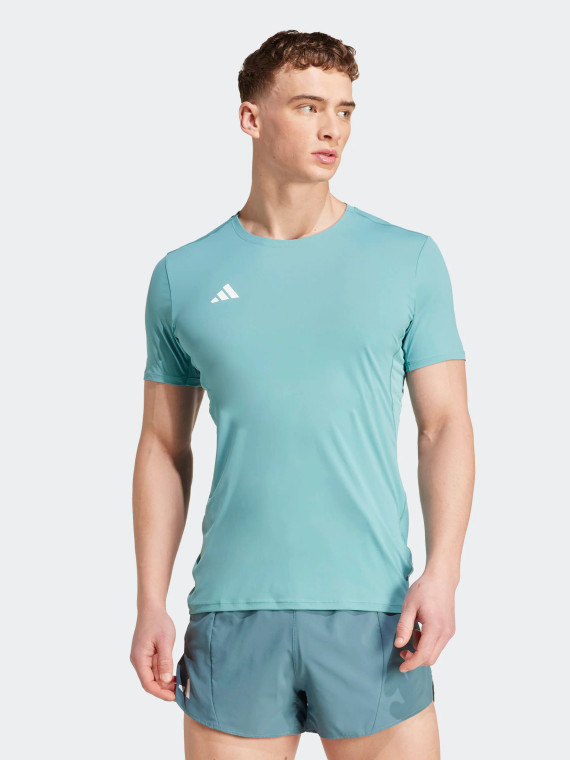 Adidas Mens Adizero Essentials Tee Power Tea