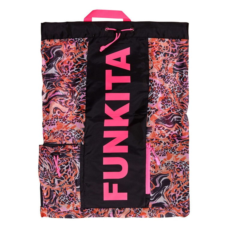 Funkita Gear Up Mesh Backpack Tipsy Tiger