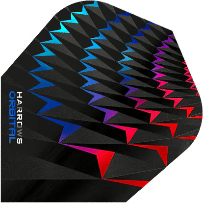 Harrows Orbital Dart Flights Assorted Colours