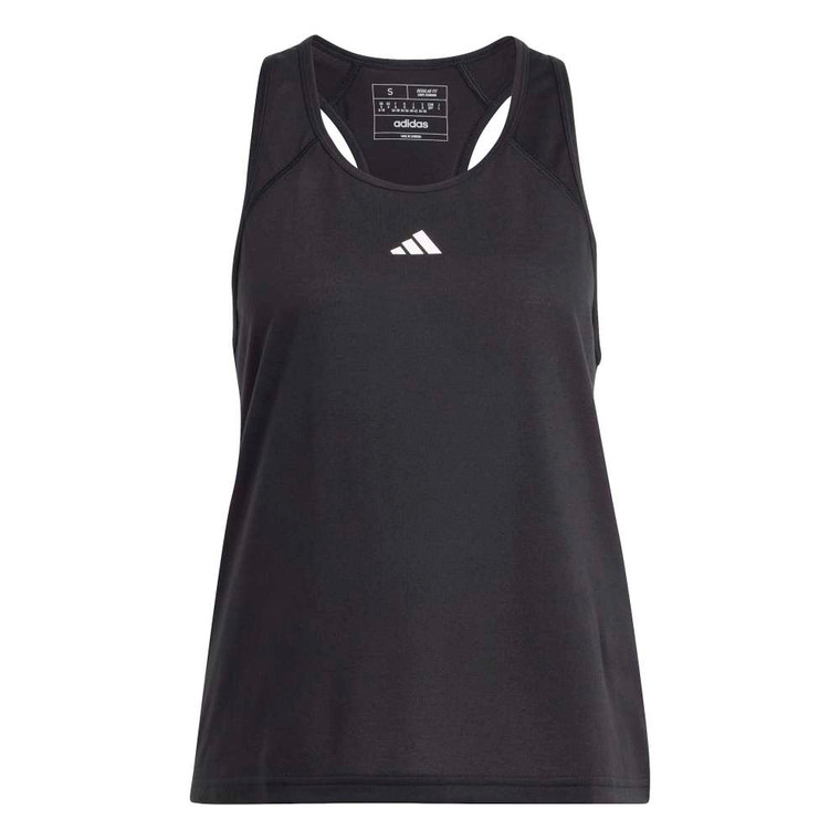 Adidas Womens Train Essentials Minimal Racerback Tank Top Black/White