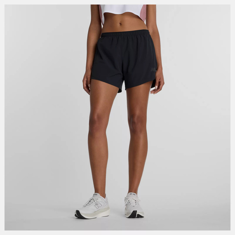 New Balance Womens RC Essential Shorts 5" Black