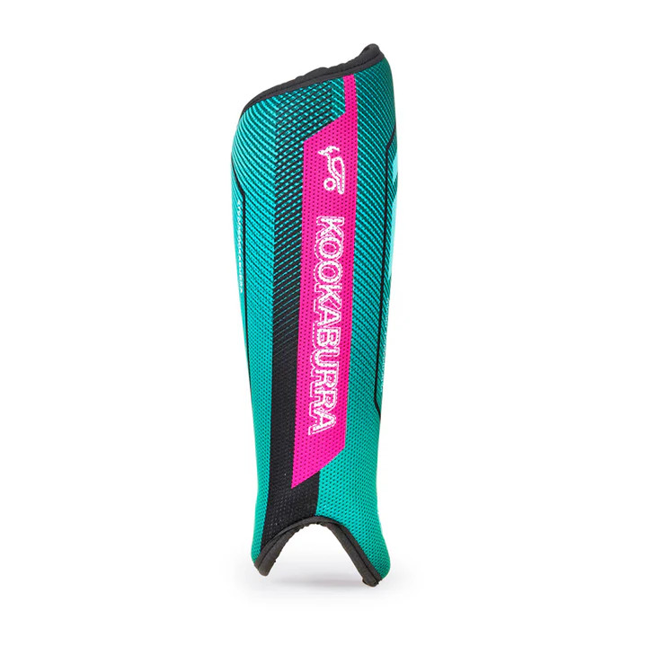 Kookaburra Convert Hockey Shin Guards Marine/Pink