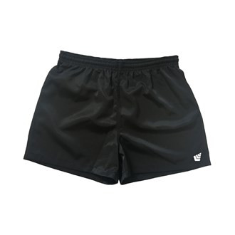 Silver Fern Youth Rugby Shorts Black