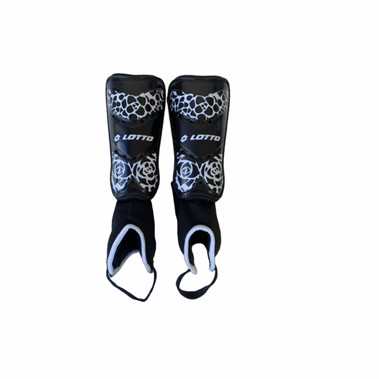 Lotto Monza 500 Football Shinguards Black/White