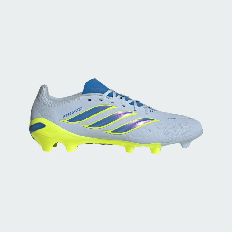 Adidas Unisex Predator League Firm Ground Boots Crystal Sky/Ray Blue/Team Solar Yellow 2